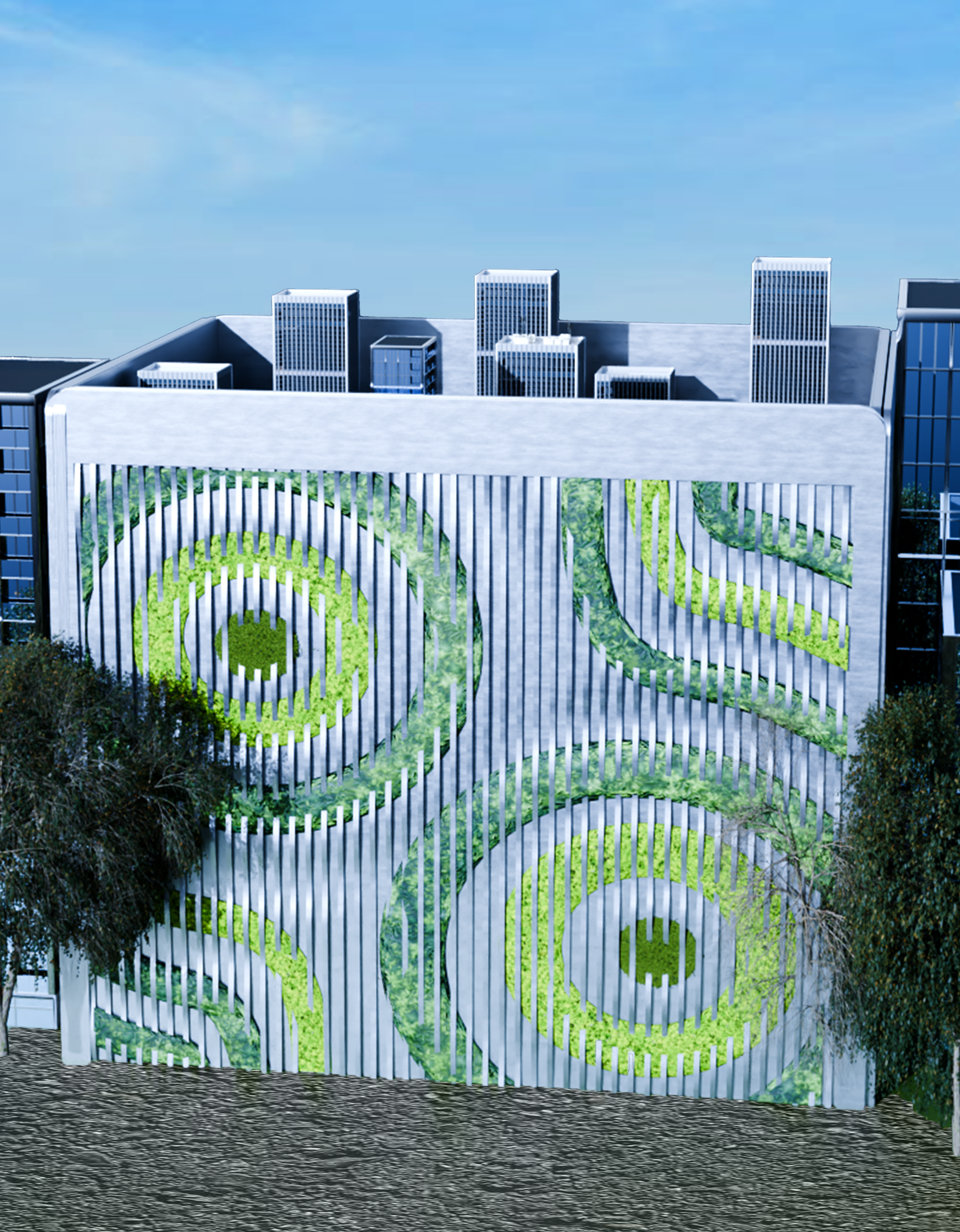 ai data center photocatalytic wall